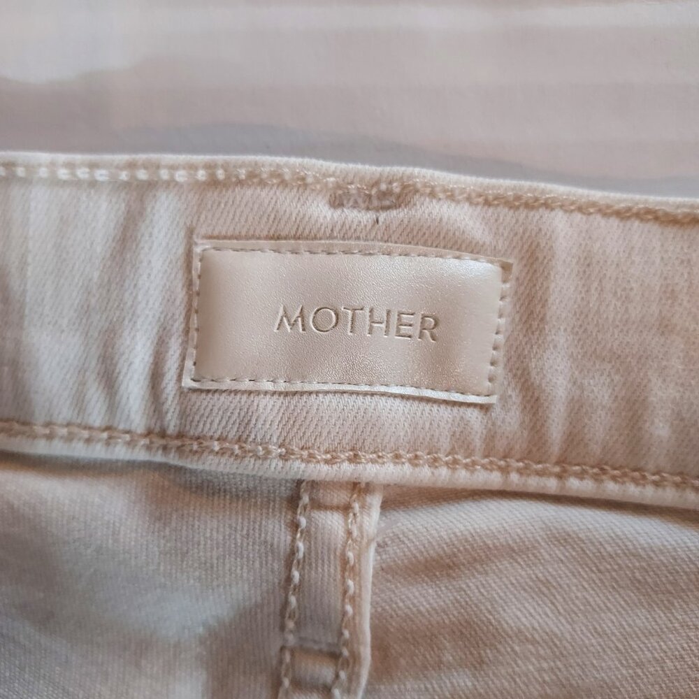 Mother The Insider Crop Step Fray Jeans Size 29 - Picture 13 of 14